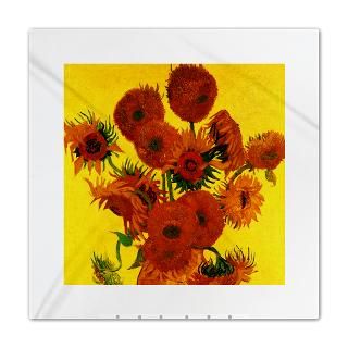 Van Gogh 15 Sunflowers (High Res) Queen Duvet