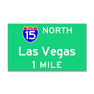 Las Vegas NV, Interstate 15 North Sticker