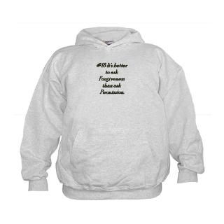 rule 18 it s better to ask forgiveness hoodie