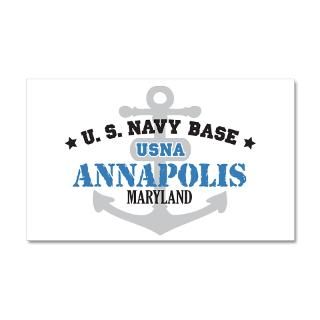 Anchor Gifts  Anchor Wall Decals  US Navy Annapolis Base 22x14
