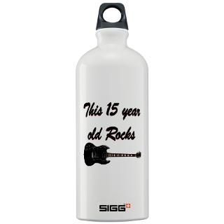 15 Year Old Gifts  15 Year Old Drinkware  15 YEAR OLD ROCKS Sigg