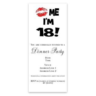 Kiss Me Im 18 Invitations for $1.50