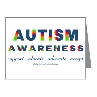 Asd Gifts  Asd Note Cards  Autism Awareness Note Cards (Pk of 20)