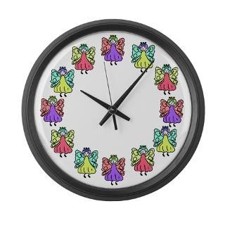 17 Princess Fairies Wall Clock