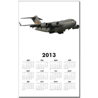 17 Globemaster Calendar Print for $10.00