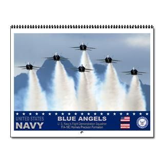 Blue Angels F 18 Hornets Wall Calendar for $25.00