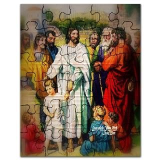 Jesus and the Children Mt18 Puzzle