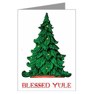 Occult Greeting Cards  BLESSED YULE Greeting Cards (Pk of 20