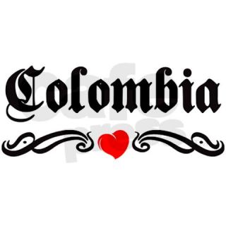 Gifts  Colombia Note Cards  Colombia Tattoo Note Cards (Pk of 20