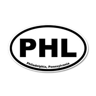 Philadelphia Pennsylvania 35x21 Oval Wall Peel for $20.00