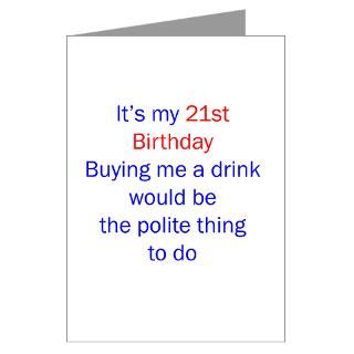 Gifts  1986 Greeting Cards  21 polite thing to do Greeting Card