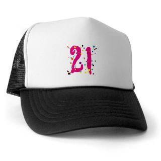 21 Confetti Trucker Hat