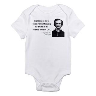 Edgar Allan Poe 22 Infant Bodysuit