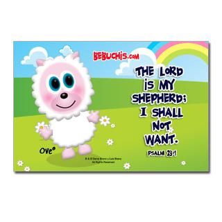 Postcards (Package of 8)   Psalm 23   The Lord Is