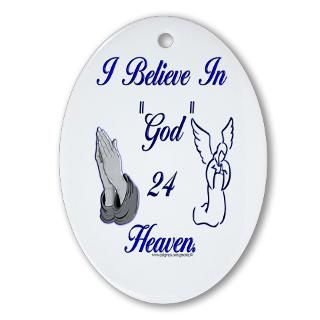 24 Heaven Oval Ornament for $12.50