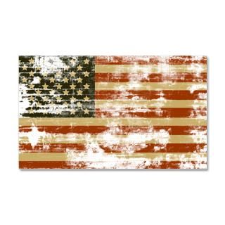  4Th Of July Wall Decals  American Flag 38.5 x 24.5 Wall Peel