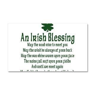 Gifts  Celtic Wall Decals  Irish Blessing 38.5 x 24.5 Wall Peel