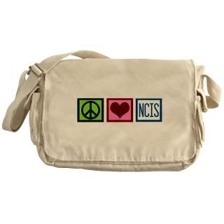 Peace Love NCIS Messenger Bag for $37.50