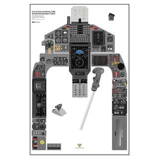 38B Talon Cockpit Training Poster