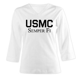 Grunt Gifts  Grunt Long Sleeve Ts  USMC Semper Fi Womens Long