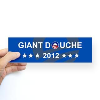 Obama Douche Stickers  Car Bumper Stickers, Decals