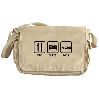 Eat Sleep NCIS Messenger Bag for $37.50
