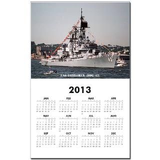 USS DAHLGREN Calendar Print  THE USS DAHLGREN (DDG 43) STORE