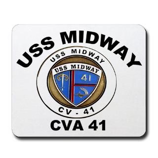 USS Midway CV 41 Mousepad for $13.00