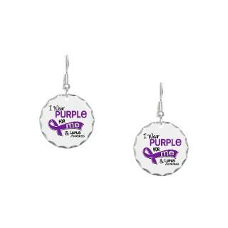 Wear Purple Ribbon For Me Jewelry  I Wear Purple 42 Lupus Earring