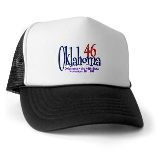 100 Years Gifts  100 Years Hats & Caps  Oklahoma 46 Trucker Hat