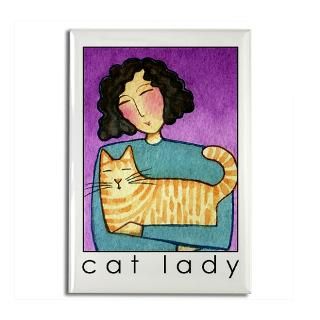 CAT LADY No. 47Refrigerator Magnet for $4.50