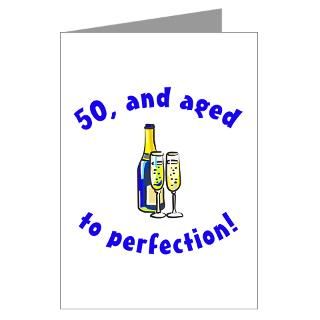50 Gifts  50 Greeting Cards  Vintage 50th Birthday Greeting Card