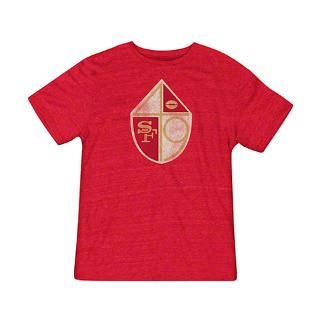San Francisco 49ers Retro Logo Tri Blend T Shirt