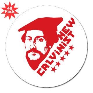 New Calvinist Comrade 3 Lapel Sticker (48 pk for $30.00