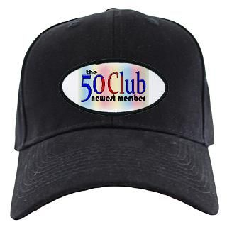 Gifts  50Th Birthday Hats & Caps  The 50 Club Baseball Hat