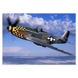 51 Mustang Fighter 3.5 x 5 Flat Cards for $1.20