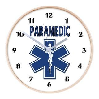 Paramedic EMS Star Wall Clock for $54.50