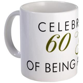 60 Year Old Gifts  60 Year Old Drinkware  Celebrating 60 Years