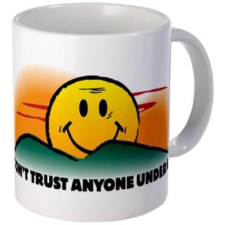 Dont Trust Anyone Under 60 Mug