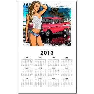 57 Chevy Girl Calendar Print for $10.00