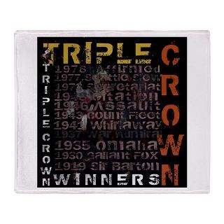 Triple Crown Winners Stadium Blanket for $59.50