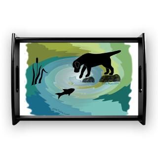 OtterTail Art for Dog Lovers  Dog Paintings on Products  Fishing