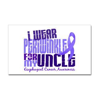 Wear Periwinkle 6.4 Esophageal Cancer Sticker by awarenessgifts