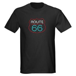 Neon Route 66 T Shirt