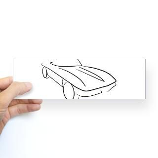 64 Corvette Bumper Sticker for $4.25