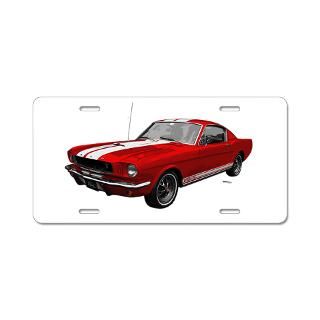 64 Gifts  64 Car Accessories  1965 Mustang GT 350 Red Aluminum