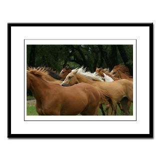 running horses 5 large framed print $ 64 99