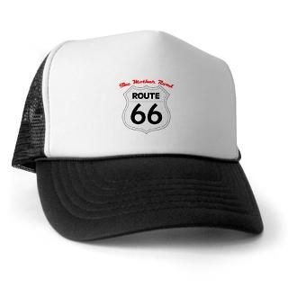  America Hats & Caps  Route 66   The Mother Road Trucker Hat