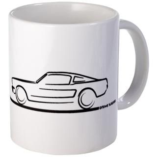 1964 Gifts  1964 Drinkware  1964 65 66 Mustang Fastback Mug