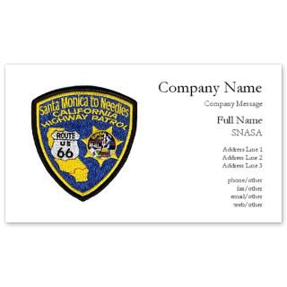 CHP Route 66 Business Cards for $0.19